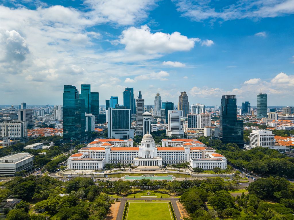 雅加达城市全景